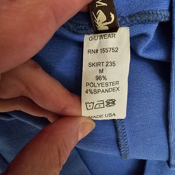 Modland Paris Women's Blue A-Line Midi Skirt M - Picture 4 of 6